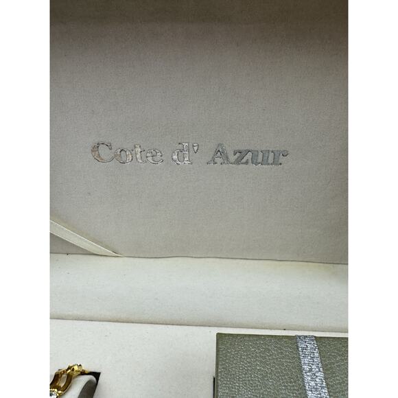 Cote d' Azur Women's 4-piece Gift Set Watch Bracelet Earrings Necklace Gold Tone - Picture 16 of 16